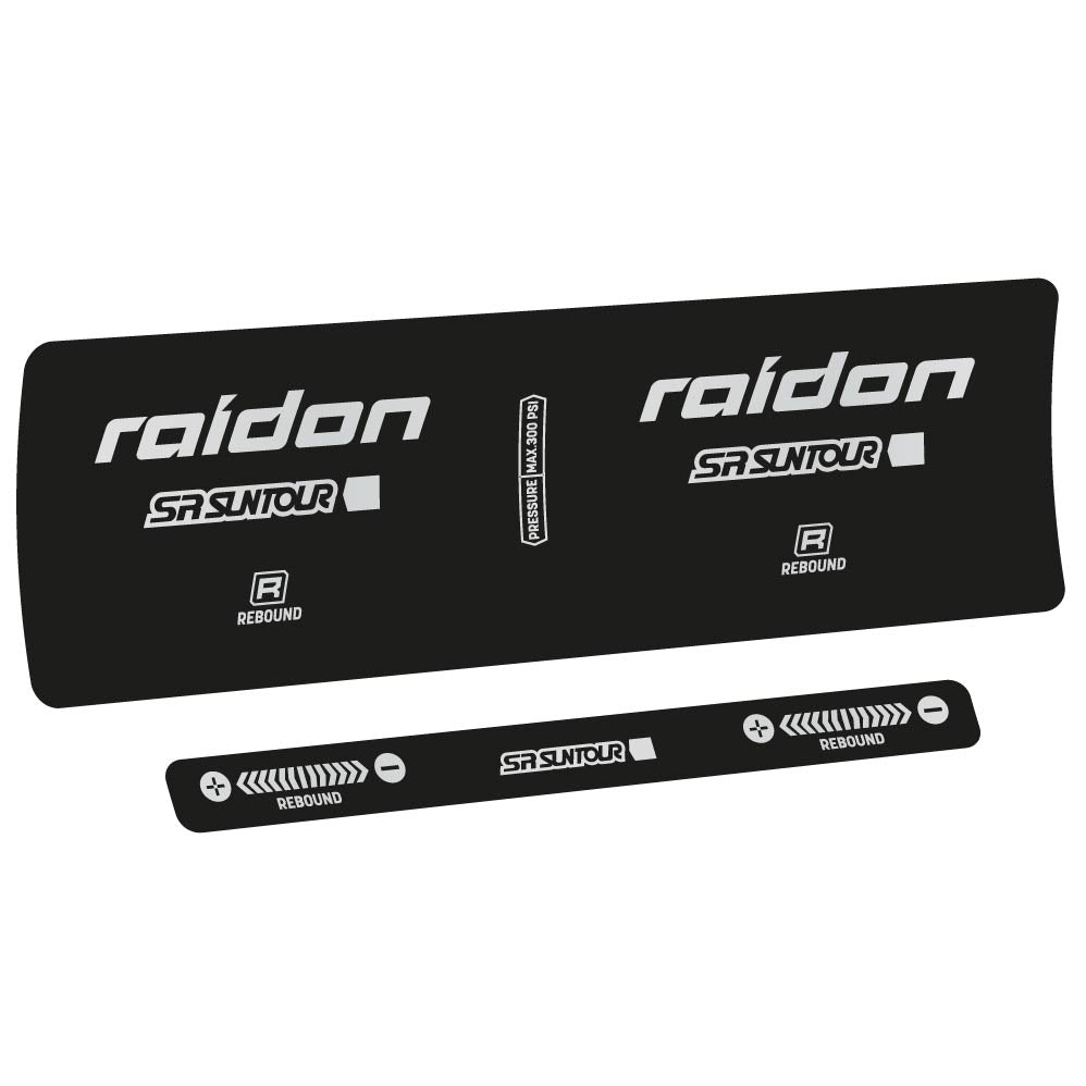 Adesivi Ammortizzatore SR Suntour Raidon R 2020 in vinile