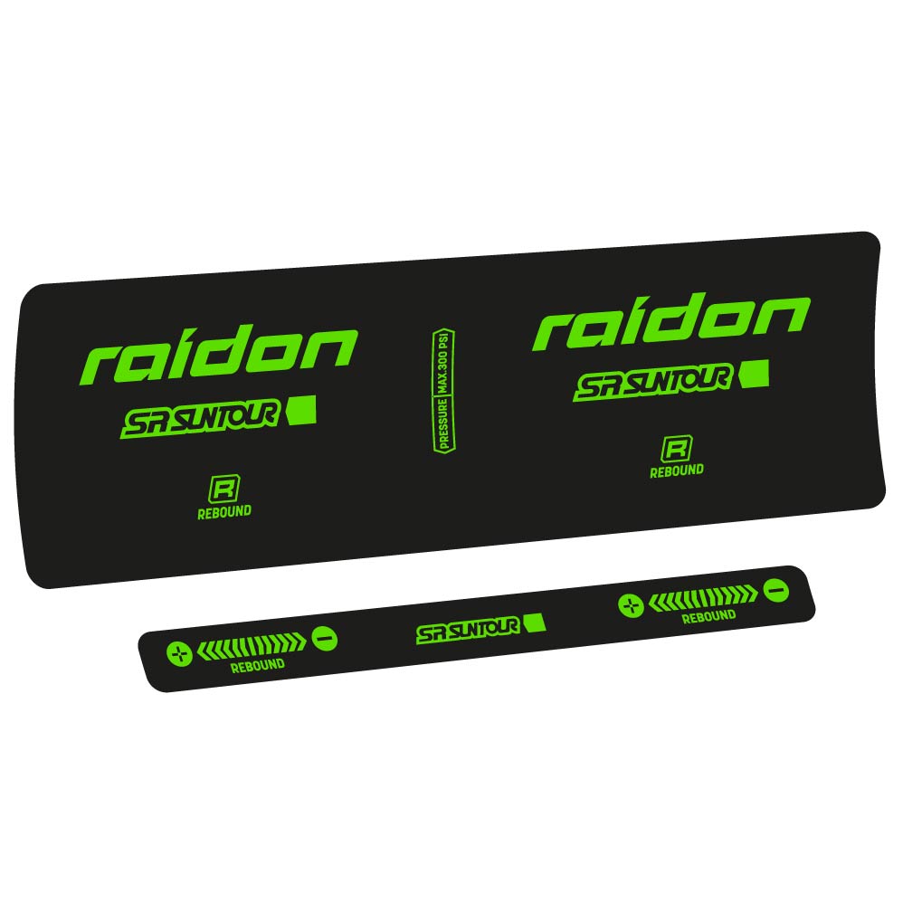 Adesivi Ammortizzatore SR Suntour Raidon R 2020 in vinile