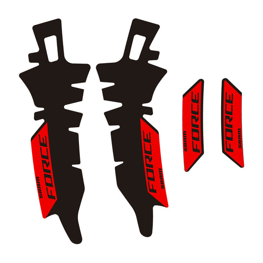Adesivi Freni SRAM Force E1 AXS XPLR in vinile - Rosso