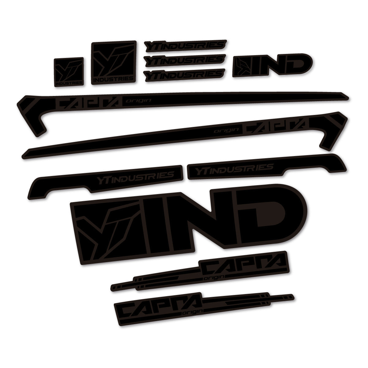 Adesivi Telaio YT Capra AL 2015 in vinile