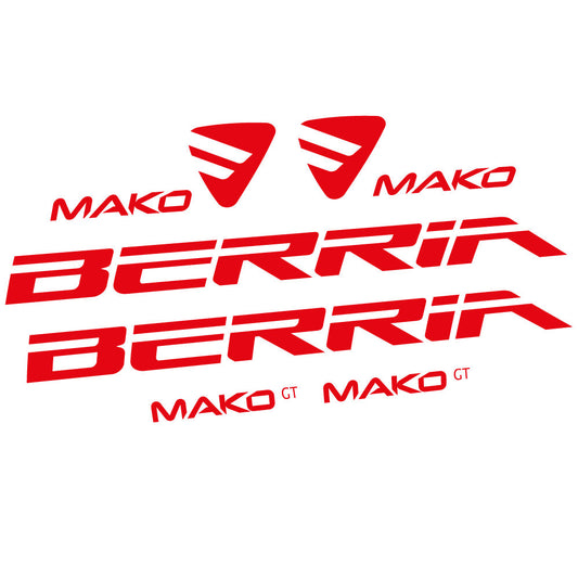 Adesivi Telaio Berria Mako GT in vinile