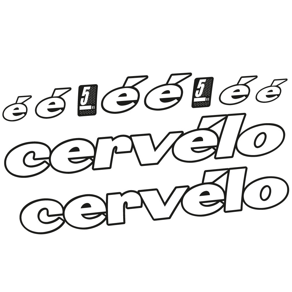 Adesivi Telaio Cervélo R5 2022 in vinile