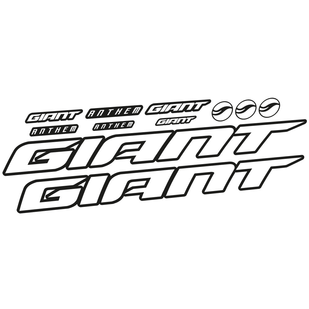 Adesivi Telaio Giant Anthem Advanced Pro 2022 in vinile