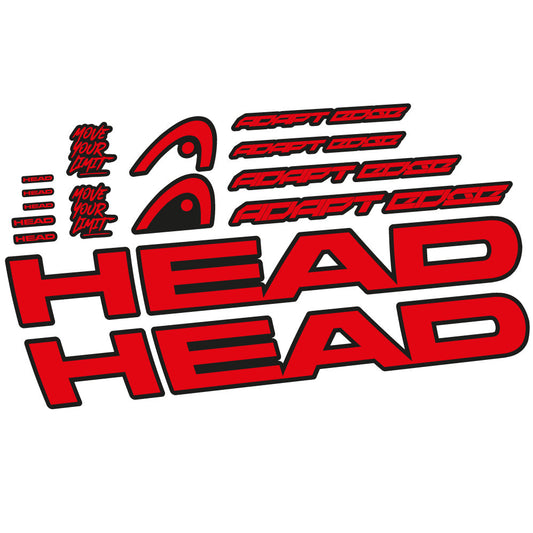 Adesivi Telaio Head Adapt Edge III 2023 in vinile