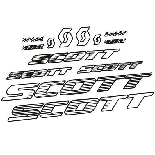 Adesivi Telaio Scott Spark RC 2022 in vinile