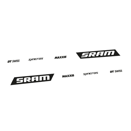 Adesivi Telaio Scott Spark RC WC Sram DT Swiss Maxxis Syncross in vinile