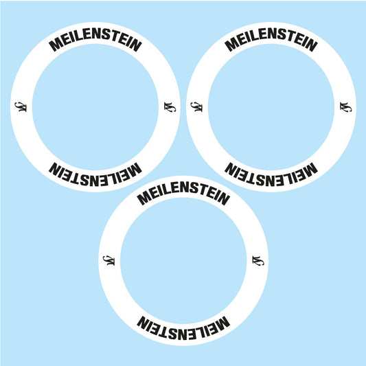 Adesivi Mozzo Lightweight Meilenstein 2020 Moyeux in vinile