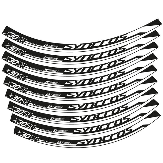 Adesivi Cerchi MTB Syncross X30SE in vinile