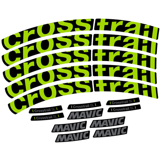 Adesivi Cerchi MTB Mavic Crosstrail SL 2025 in vinile