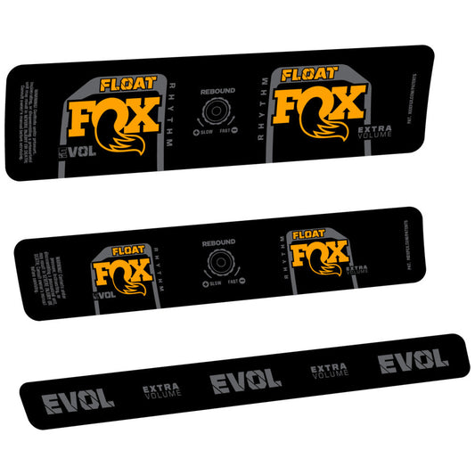 Adesivi Ammortizzatore Fox Float Rhythm Inline R 2025 in vinile