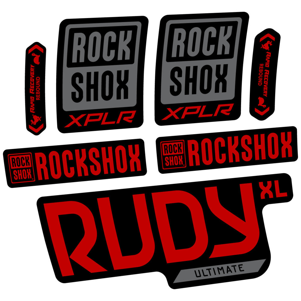 Adesivi Forcella RockShox Rudy XL Ultimate 2026 in vinile