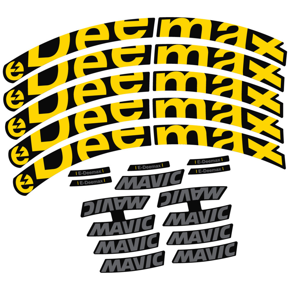 Adesivi Cerchi MTB Mavic E-Deemax 2025 in vinile