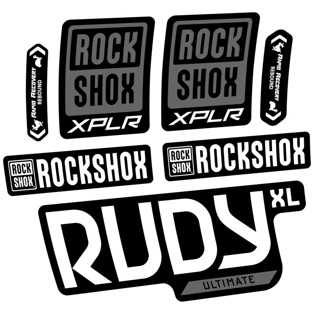 Adesivi Forcella RockShox Rudy XL Ultimate 2026 in vinile