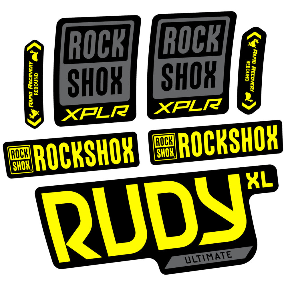 Adesivi Forcella RockShox Rudy XL Ultimate 2026 in vinile
