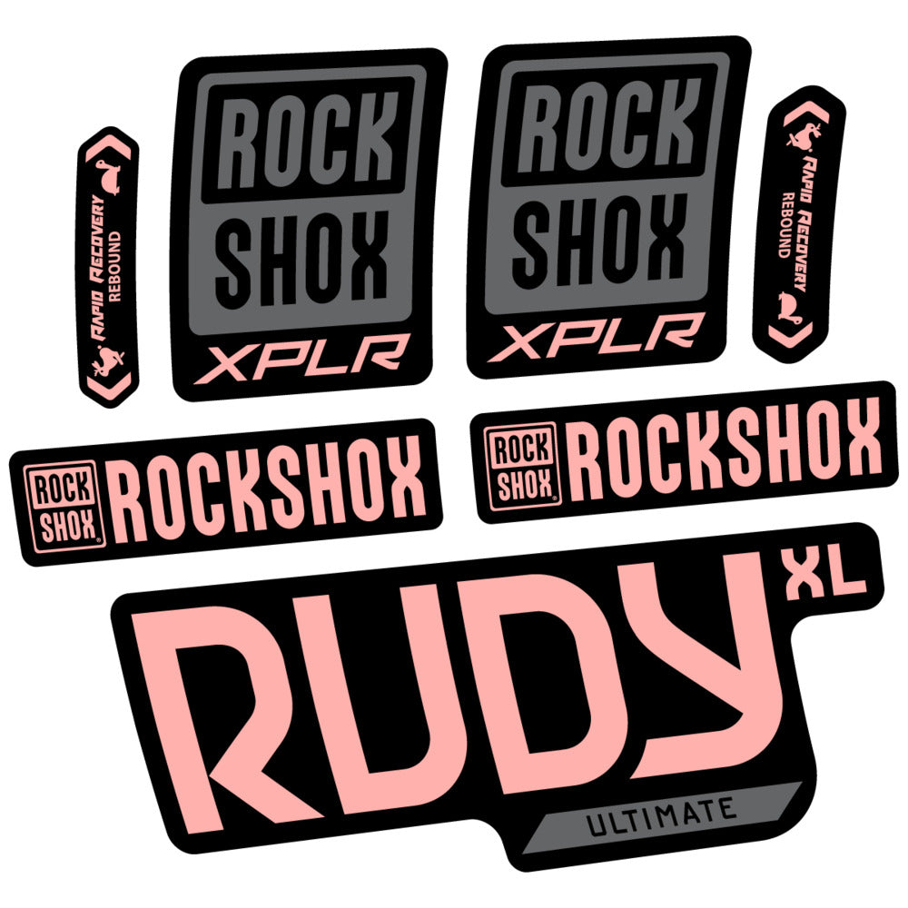 Adesivi Forcella RockShox Rudy XL Ultimate 2026 in vinile