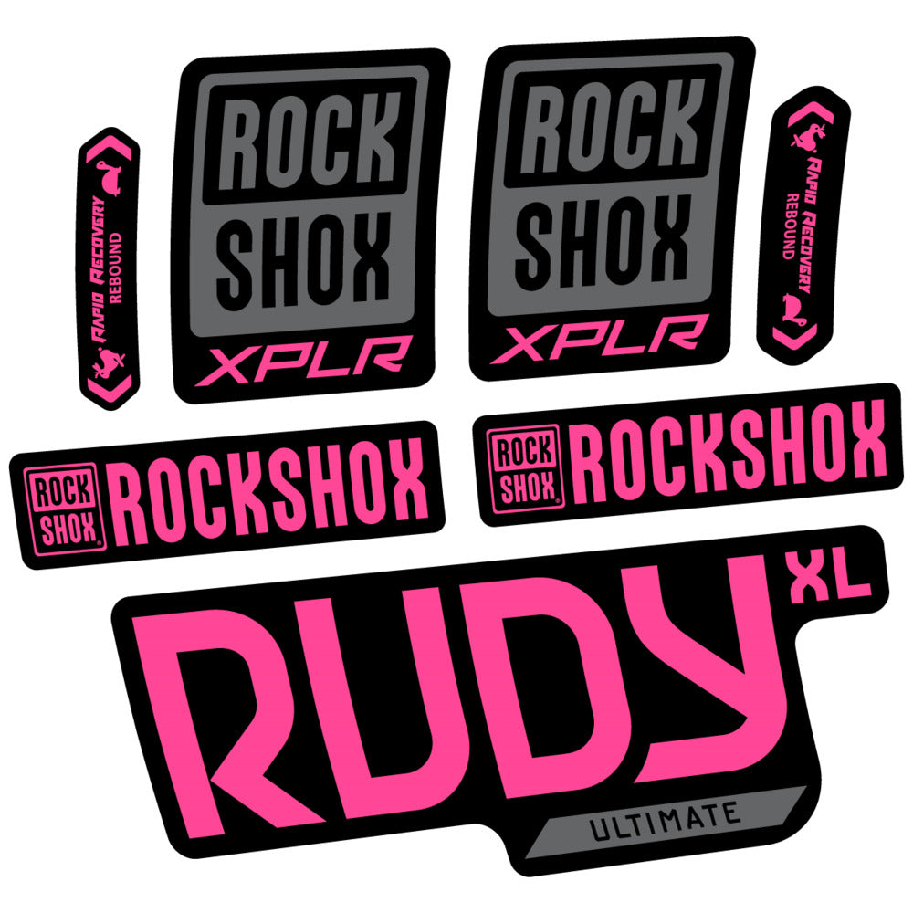 Adesivi Forcella RockShox Rudy XL Ultimate 2026 in vinile