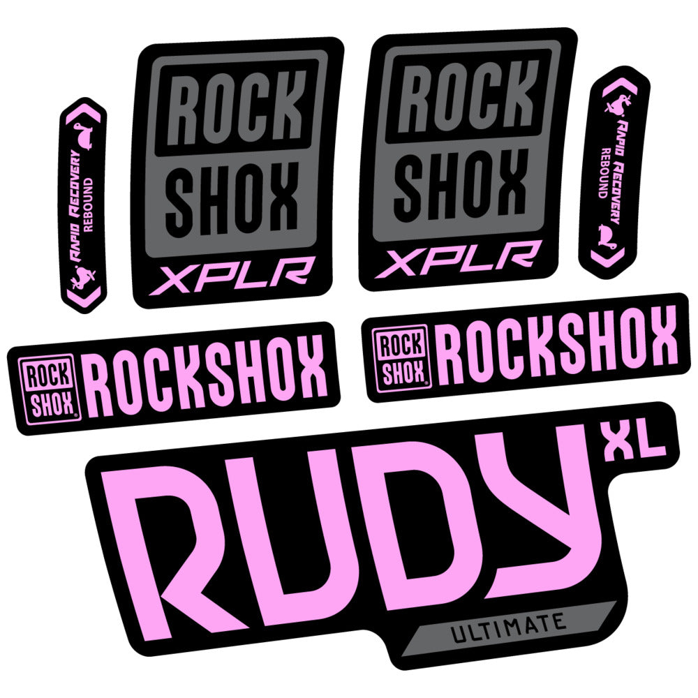 Adesivi Forcella RockShox Rudy XL Ultimate 2026 in vinile