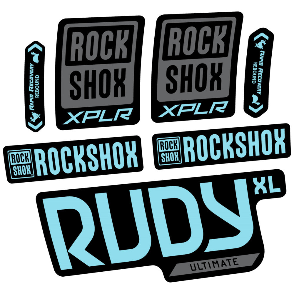 Adesivi Forcella RockShox Rudy XL Ultimate 2026 in vinile