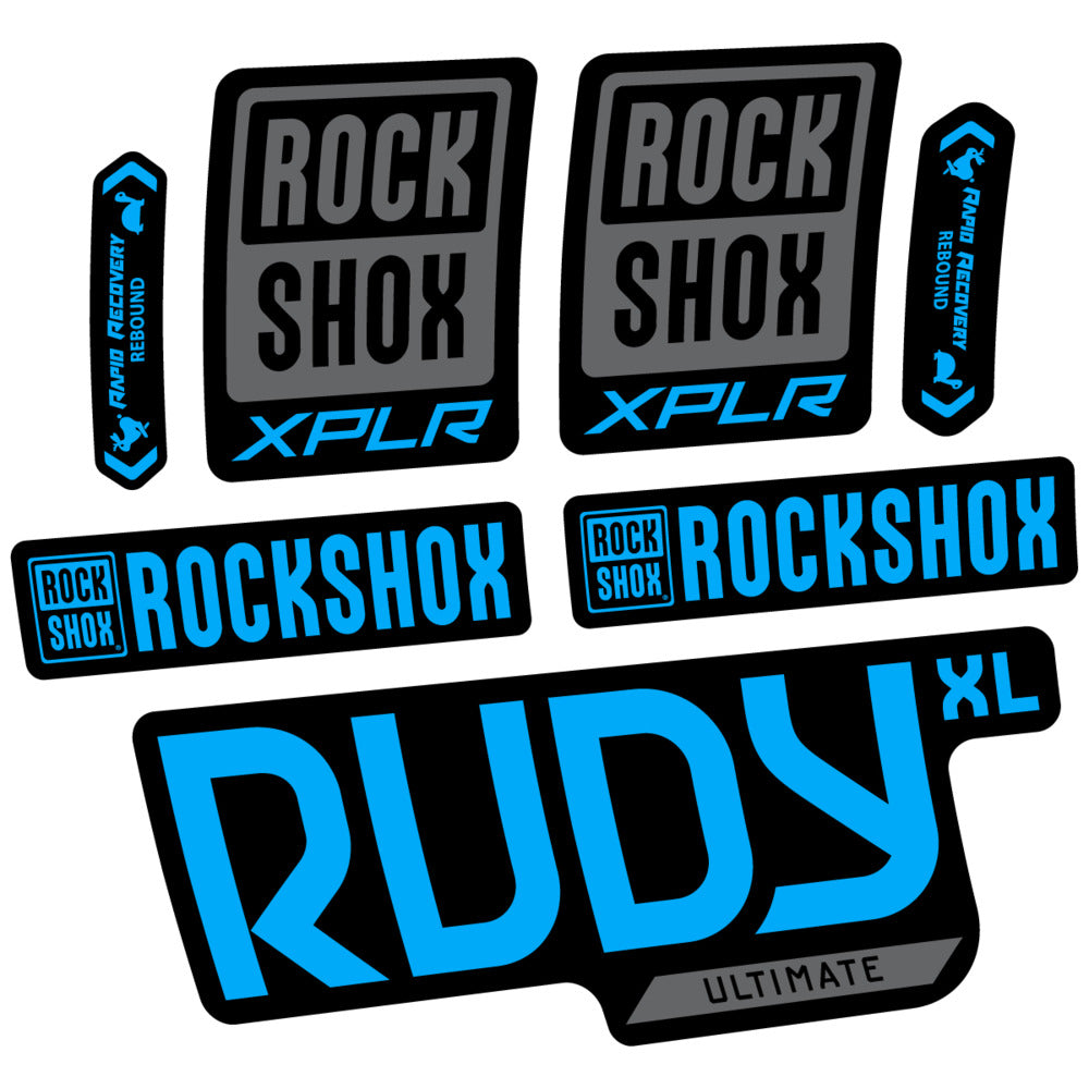 Adesivi Forcella RockShox Rudy XL Ultimate 2026 in vinile