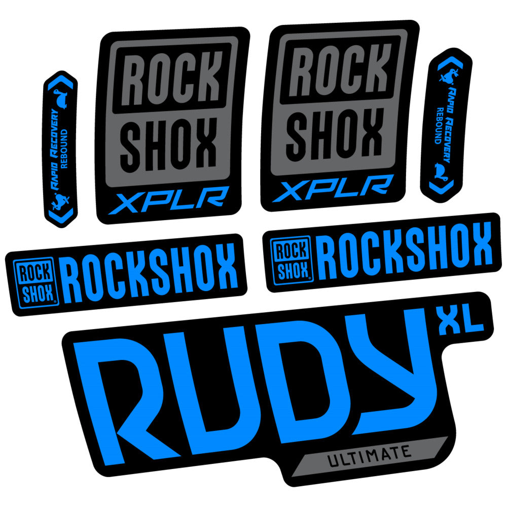 Adesivi Forcella RockShox Rudy XL Ultimate 2026 in vinile