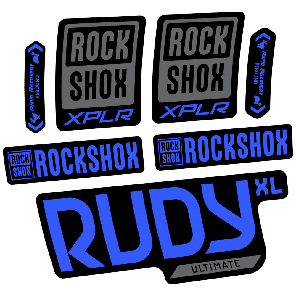 Adesivi Forcella RockShox Rudy XL Ultimate 2026 in vinile