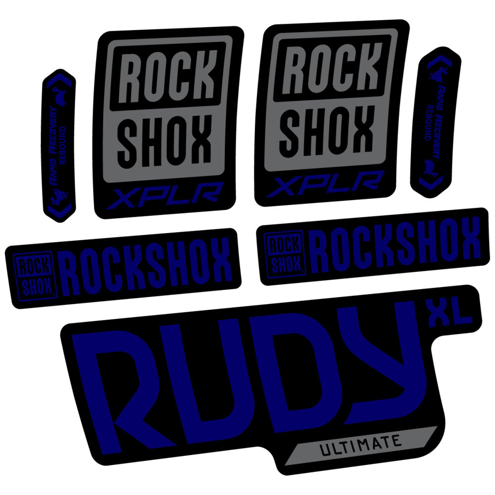 Adesivi Forcella RockShox Rudy XL Ultimate 2026 in vinile