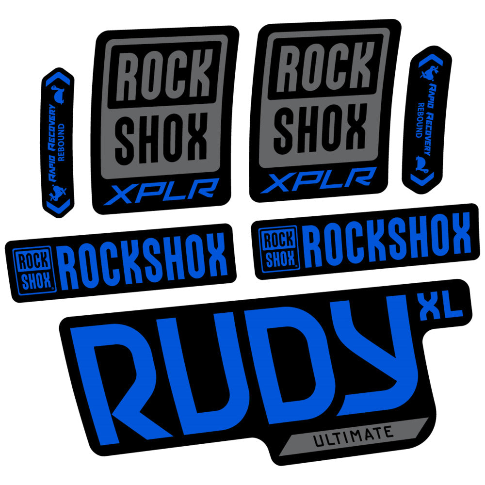 Adesivi Forcella RockShox Rudy XL Ultimate 2026 in vinile