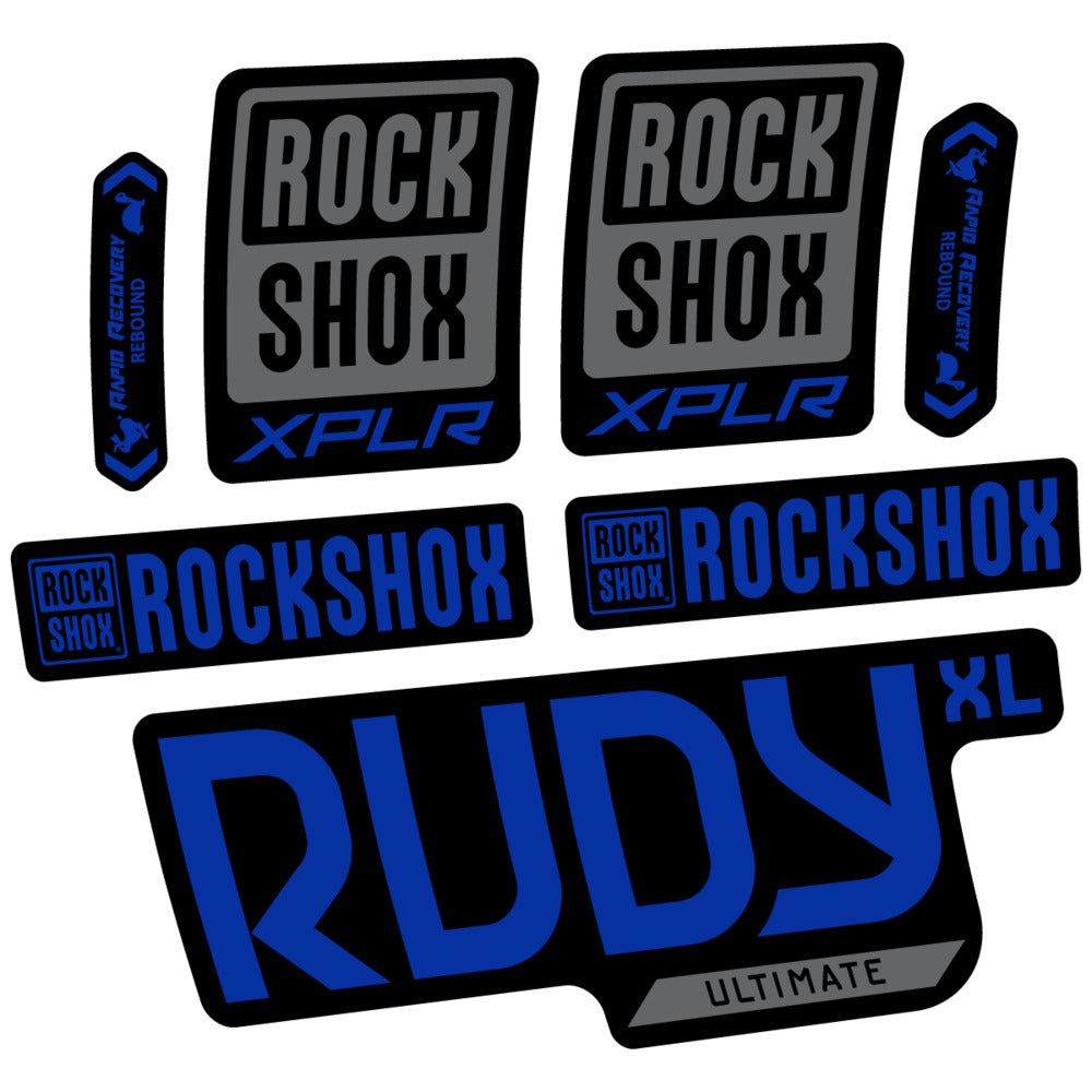 Adesivi Forcella RockShox Rudy XL Ultimate 2026 in vinile