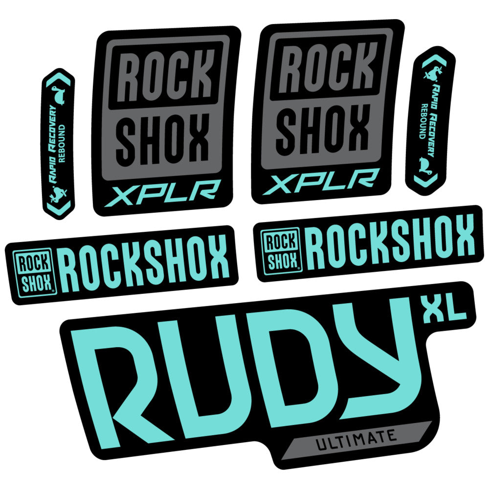 Adesivi Forcella RockShox Rudy XL Ultimate 2026 in vinile