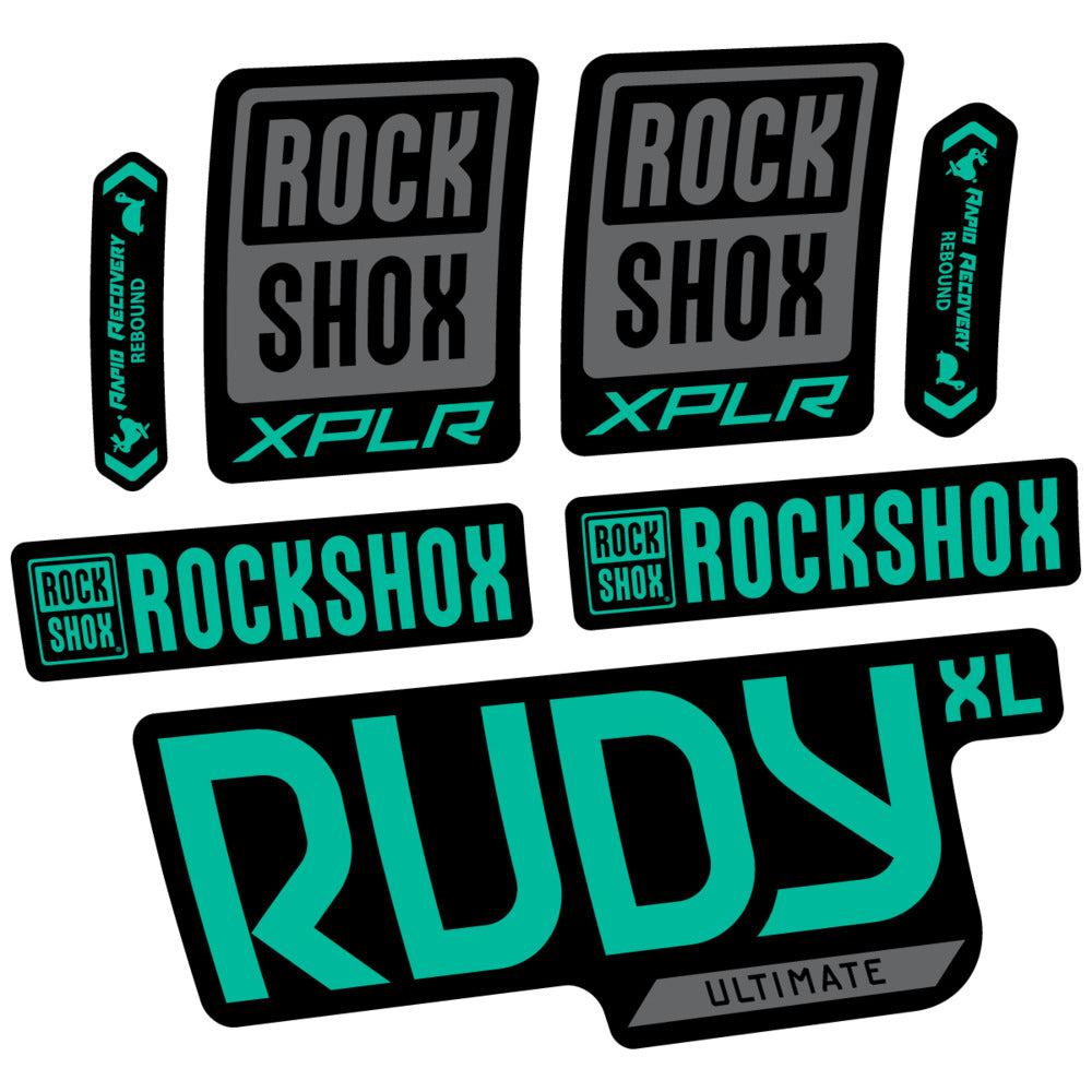 Adesivi Forcella RockShox Rudy XL Ultimate 2026 in vinile