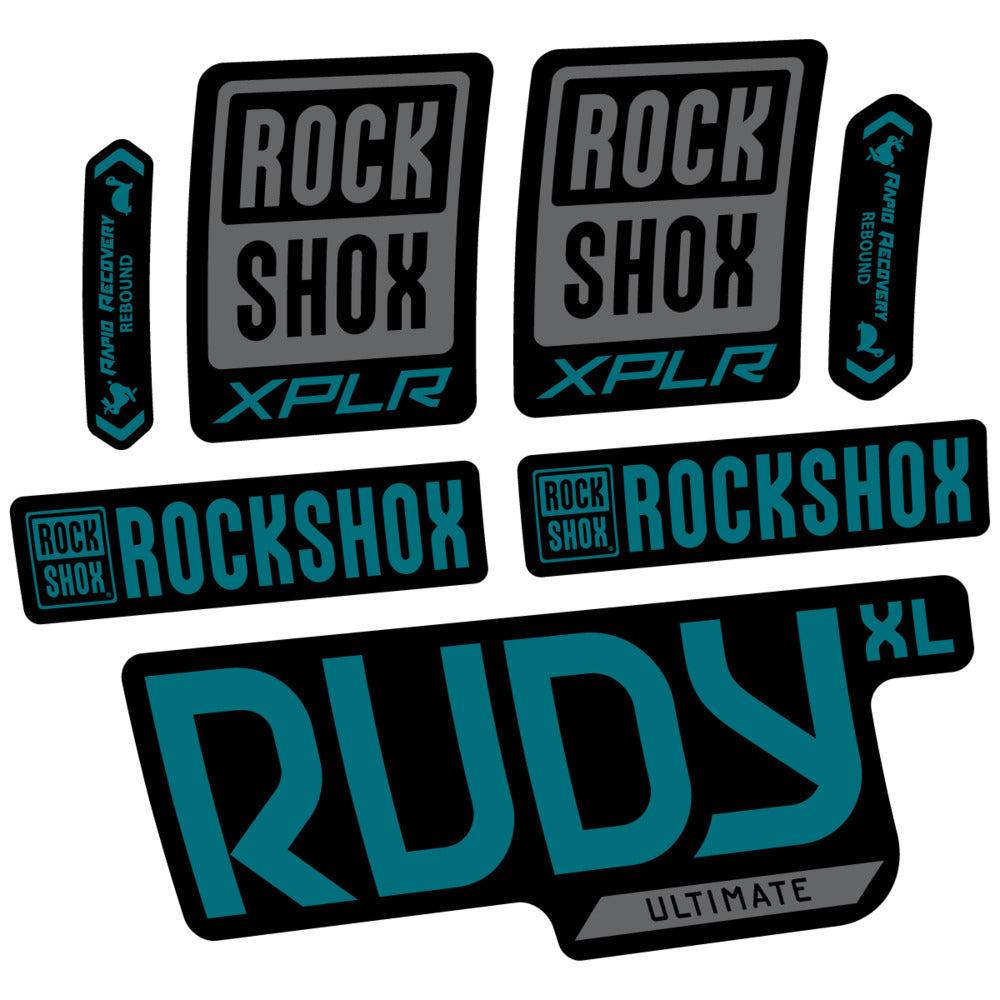 Adesivi Forcella RockShox Rudy XL Ultimate 2026 in vinile