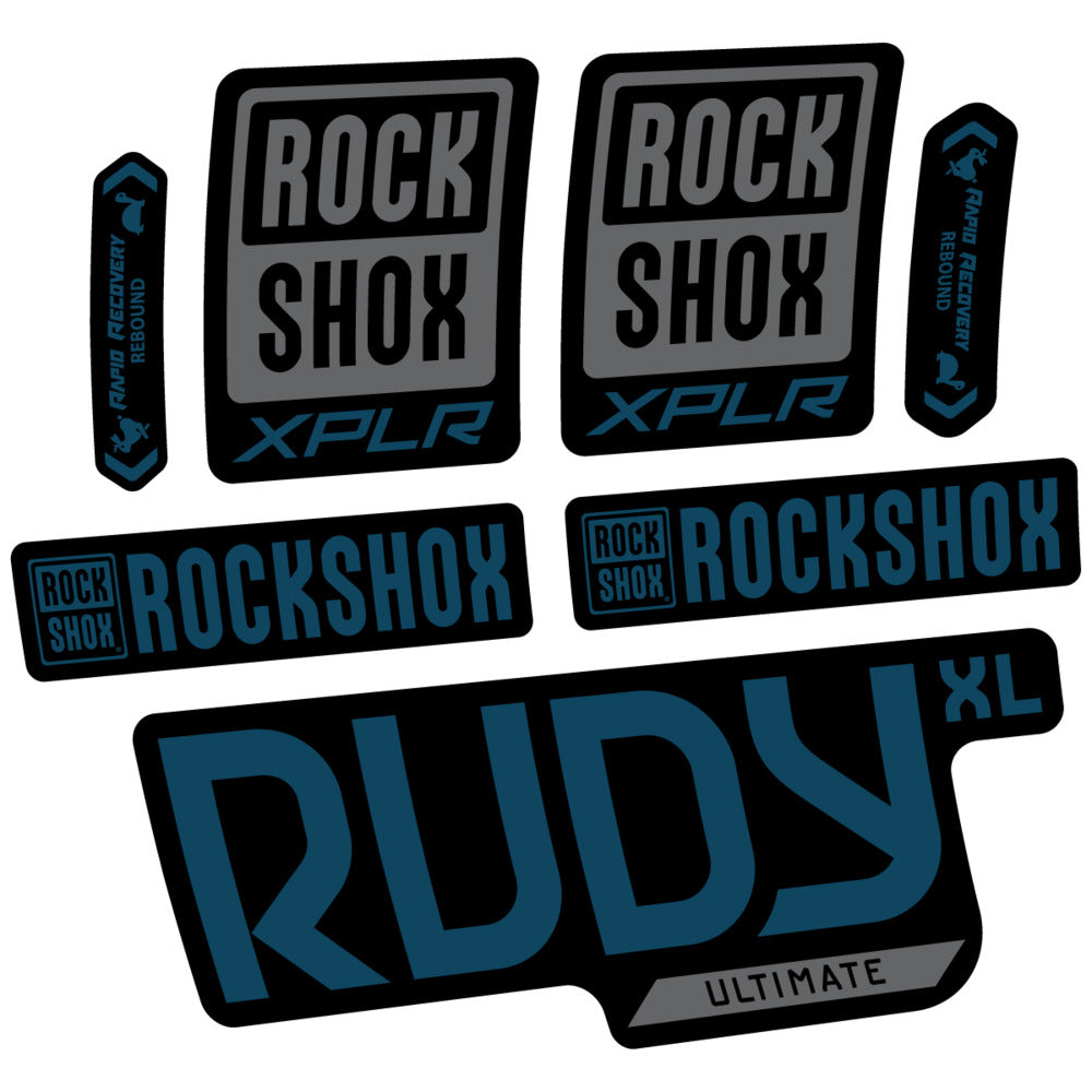 Adesivi Forcella RockShox Rudy XL Ultimate 2026 in vinile