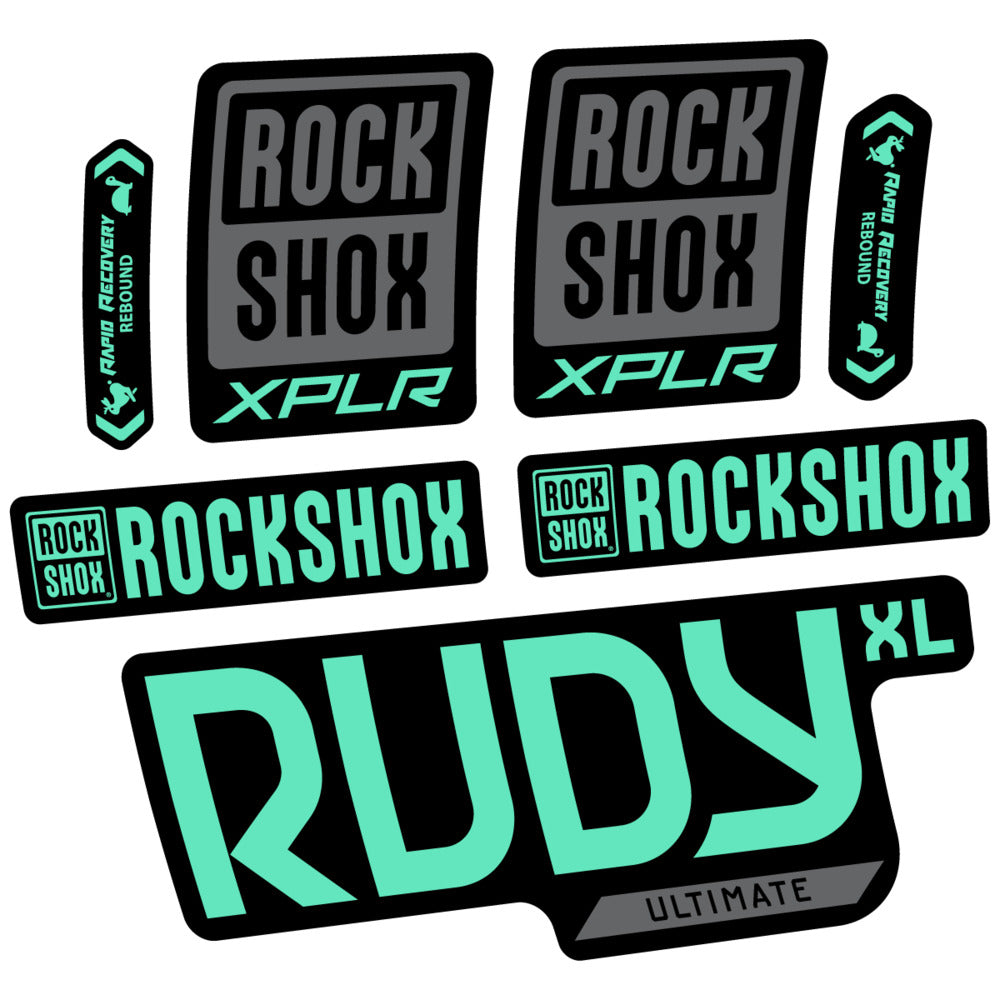 Adesivi Forcella RockShox Rudy XL Ultimate 2026 in vinile
