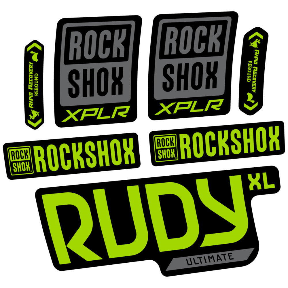 Adesivi Forcella RockShox Rudy XL Ultimate 2026 in vinile