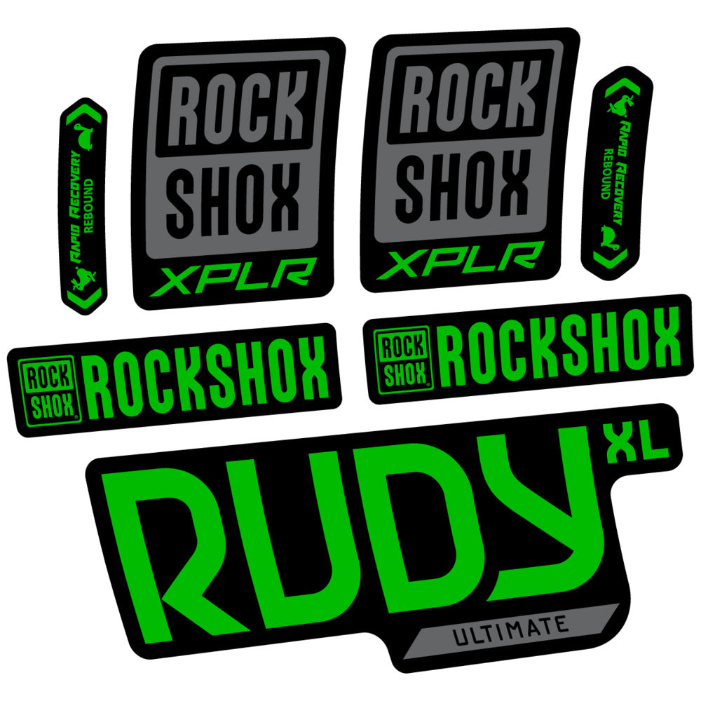 Adesivi Forcella RockShox Rudy XL Ultimate 2026 in vinile