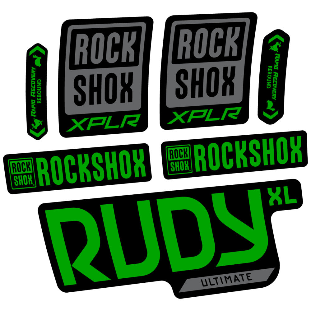 Adesivi Forcella RockShox Rudy XL Ultimate 2026 in vinile
