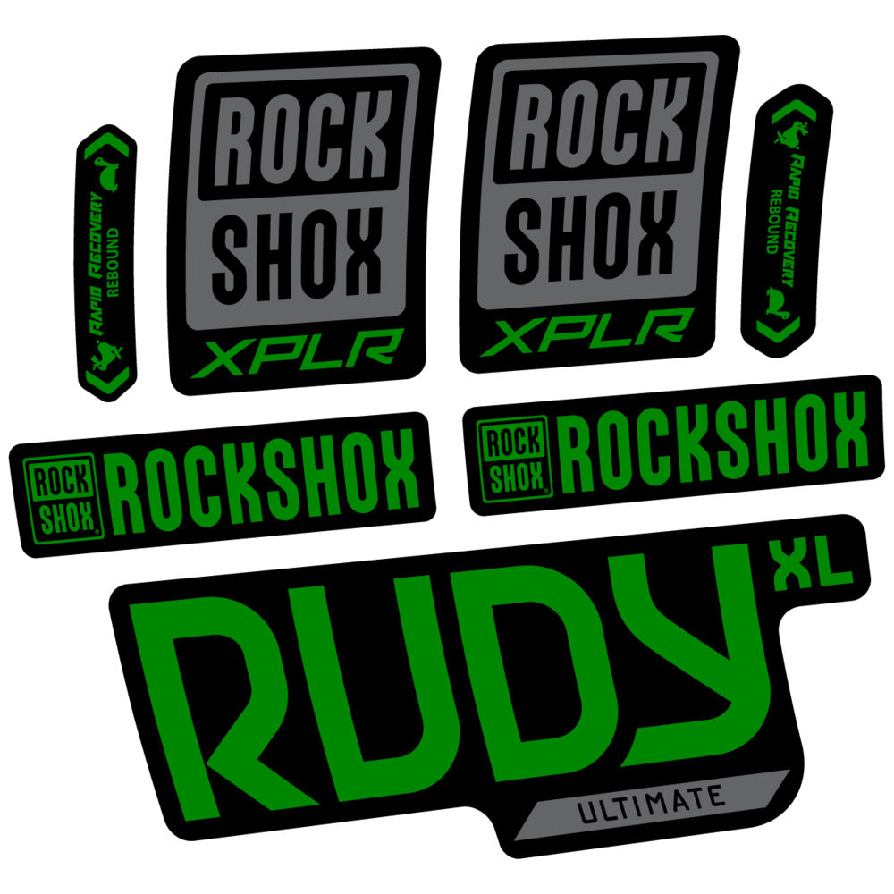 Adesivi Forcella RockShox Rudy XL Ultimate 2026 in vinile