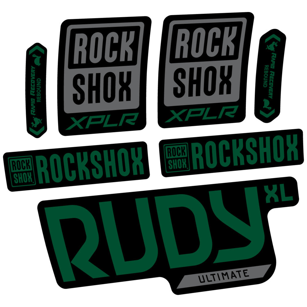 Adesivi Forcella RockShox Rudy XL Ultimate 2026 in vinile