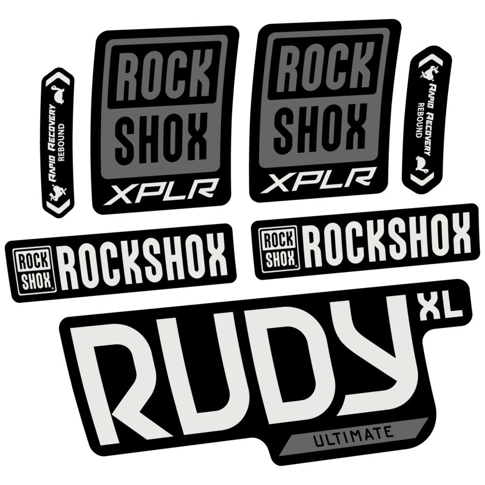 Adesivi Forcella RockShox Rudy XL Ultimate 2026 in vinile