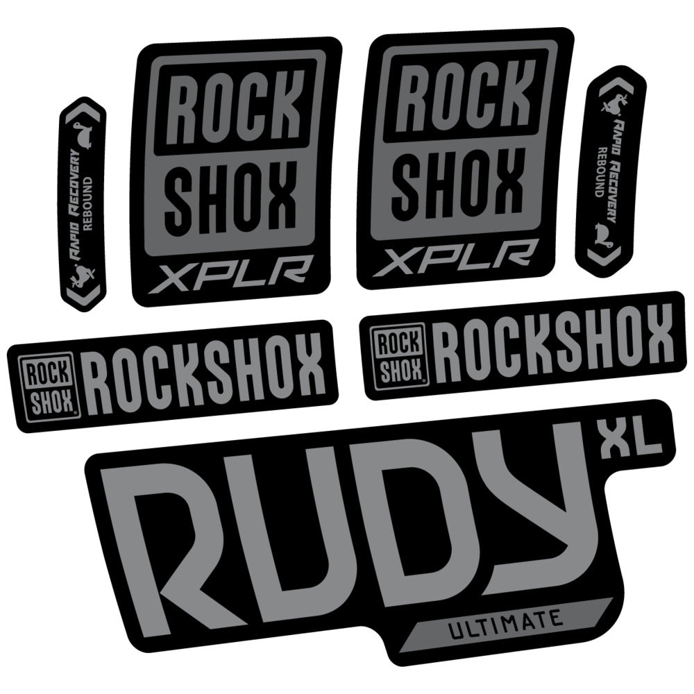 Adesivi Forcella RockShox Rudy XL Ultimate 2026 in vinile