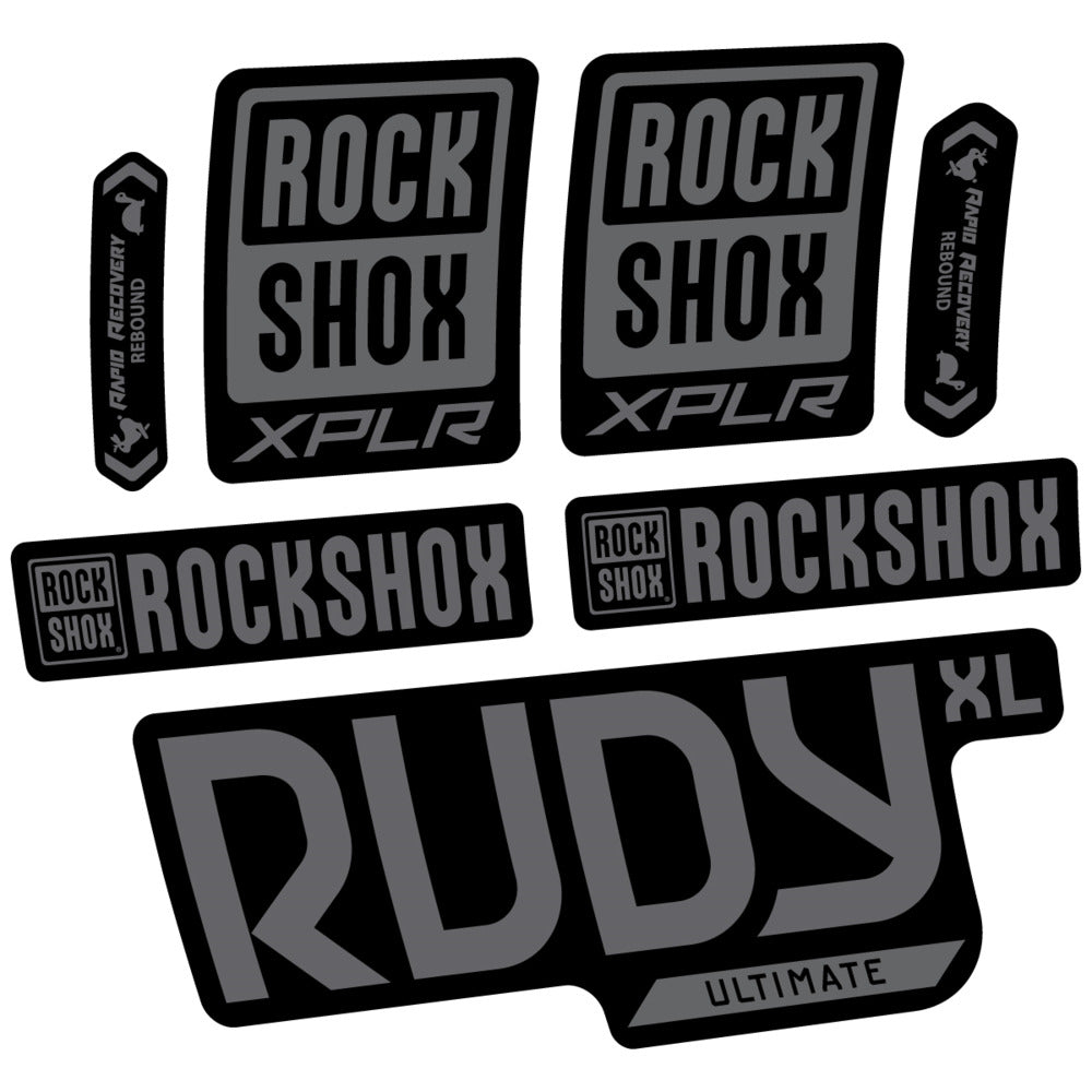 Adesivi Forcella RockShox Rudy XL Ultimate 2026 in vinile