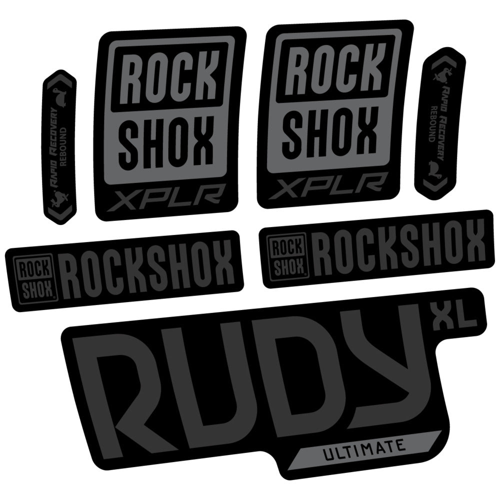 Adesivi Forcella RockShox Rudy XL Ultimate 2026 in vinile