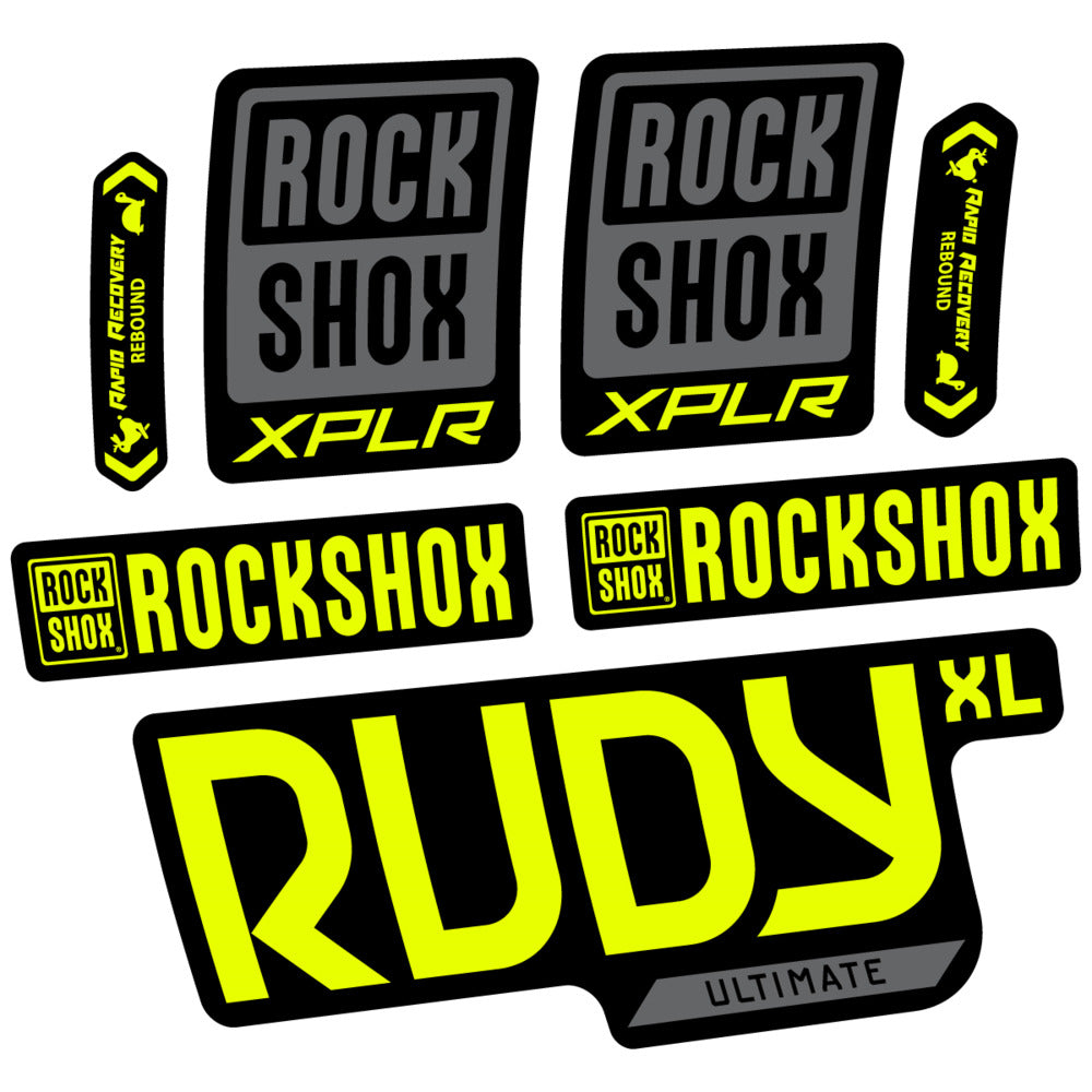 Adesivi Forcella RockShox Rudy XL Ultimate 2026 in vinile