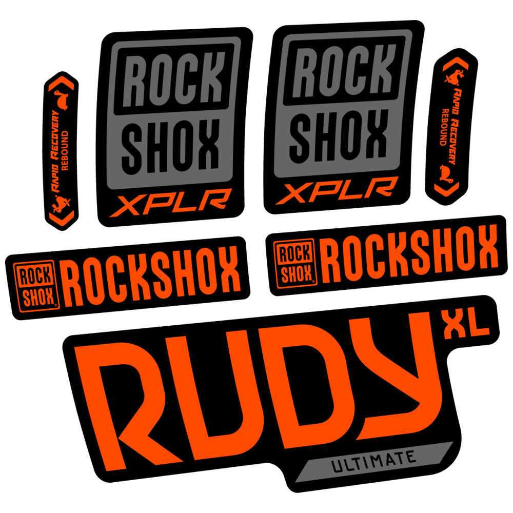 Adesivi Forcella RockShox Rudy XL Ultimate 2026 in vinile
