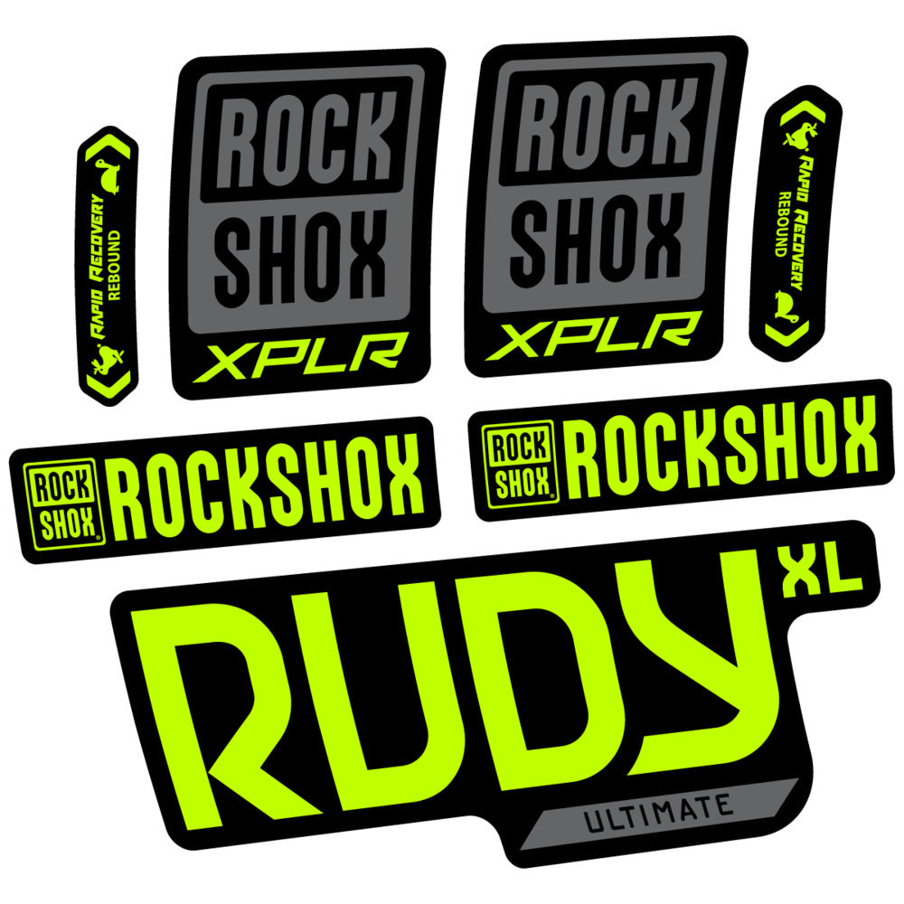 Adesivi Forcella RockShox Rudy XL Ultimate 2026 in vinile