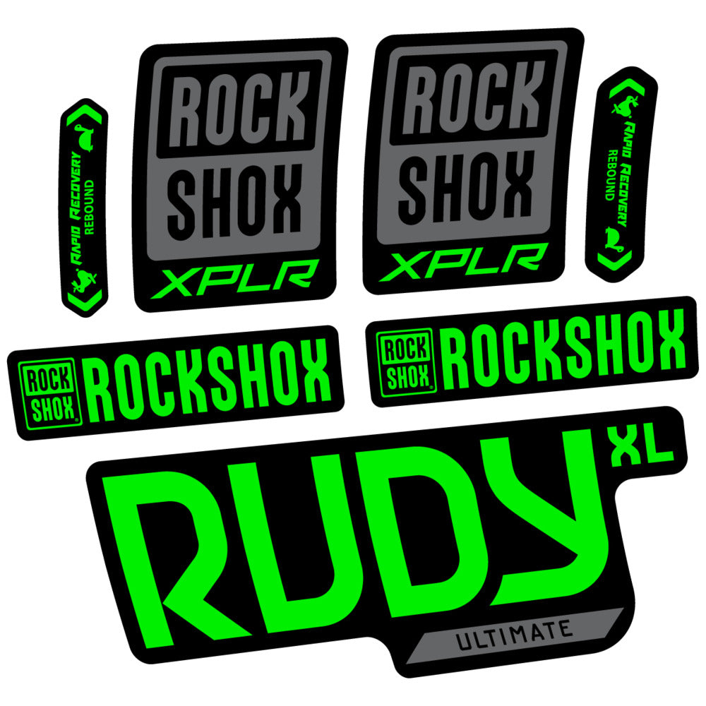 Adesivi Forcella RockShox Rudy XL Ultimate 2026 in vinile