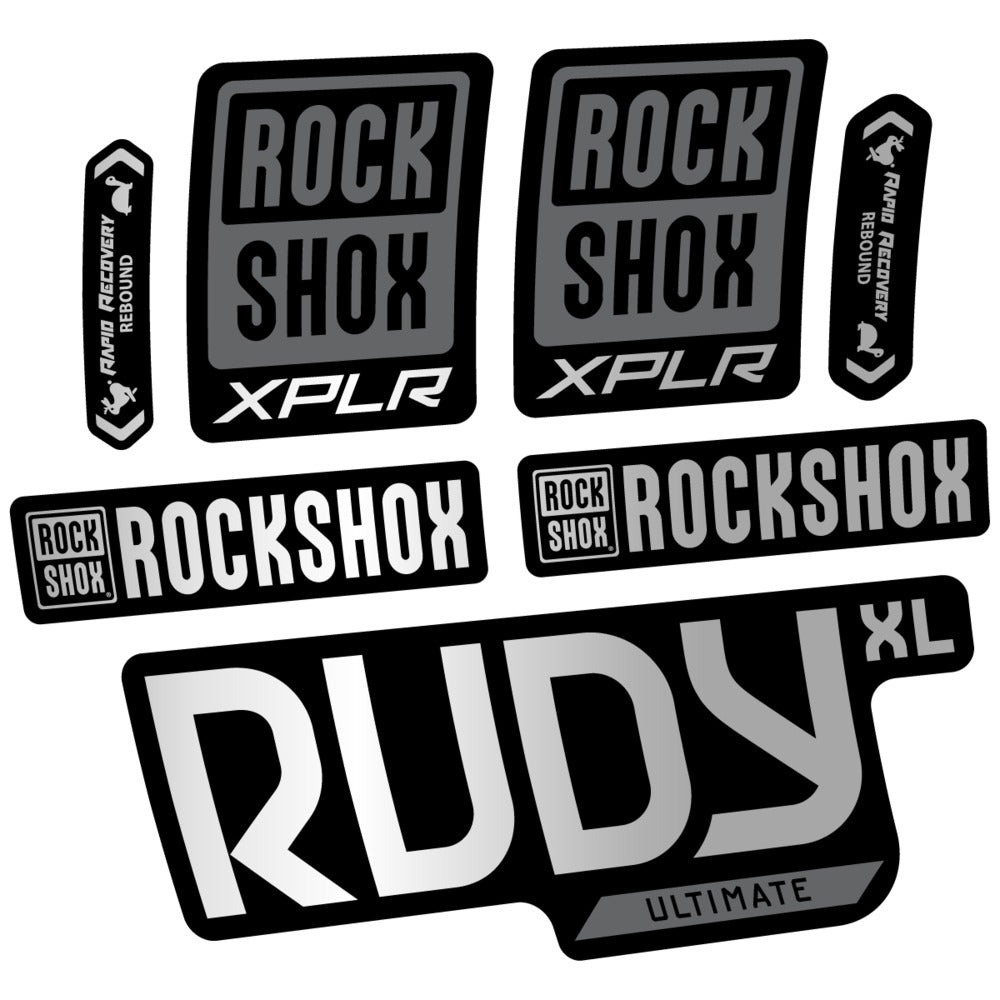 Adesivi Forcella RockShox Rudy XL Ultimate 2026 in vinile