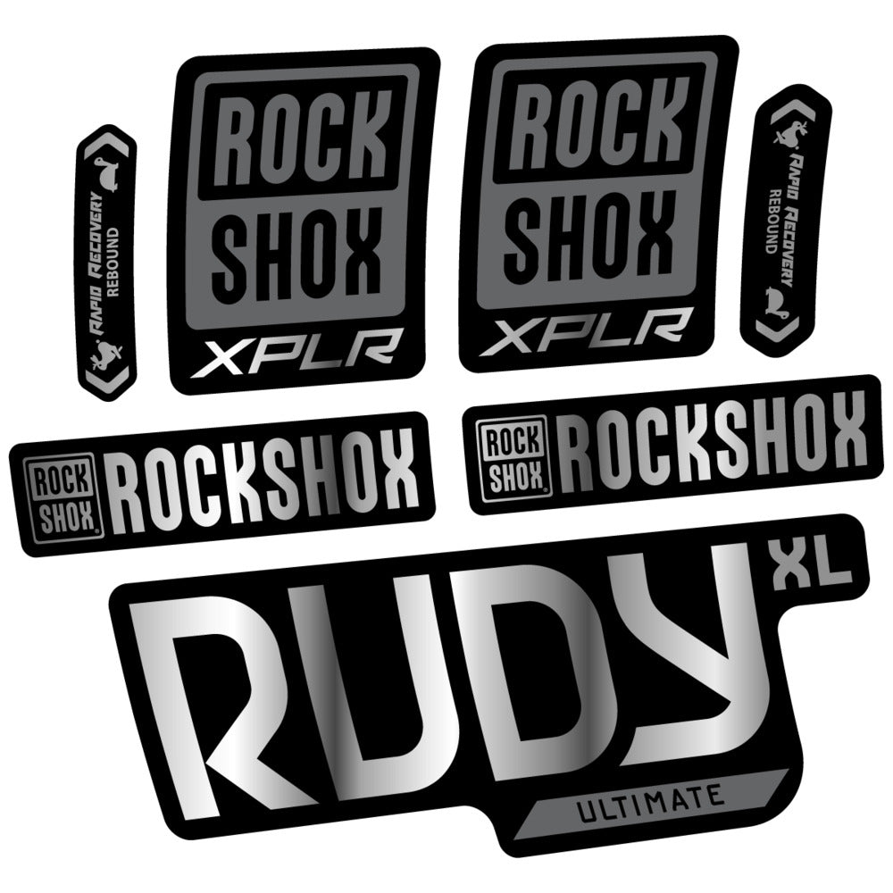 Adesivi Forcella RockShox Rudy XL Ultimate 2026 in vinile