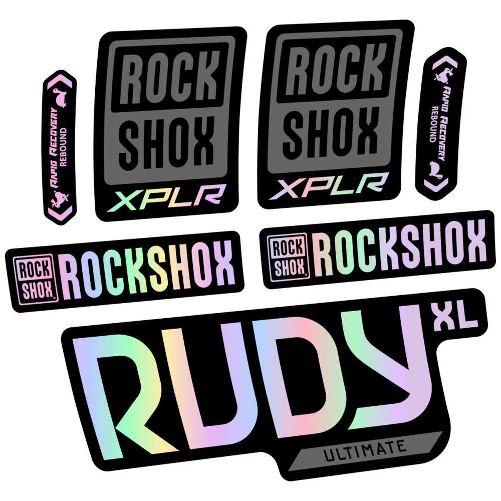 Adesivi Forcella RockShox Rudy XL Ultimate 2026 in vinile