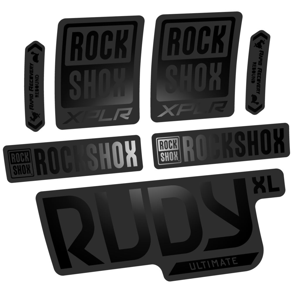Adesivi Forcella RockShox Rudy XL Ultimate 2026 in vinile